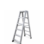 Escalera de tijera de aluminio con doble acceso AD-06