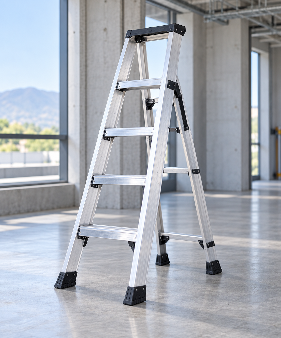 Escalera de fibra de vidrio